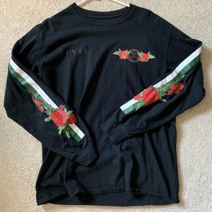 Civil long sleeve graphic shirt